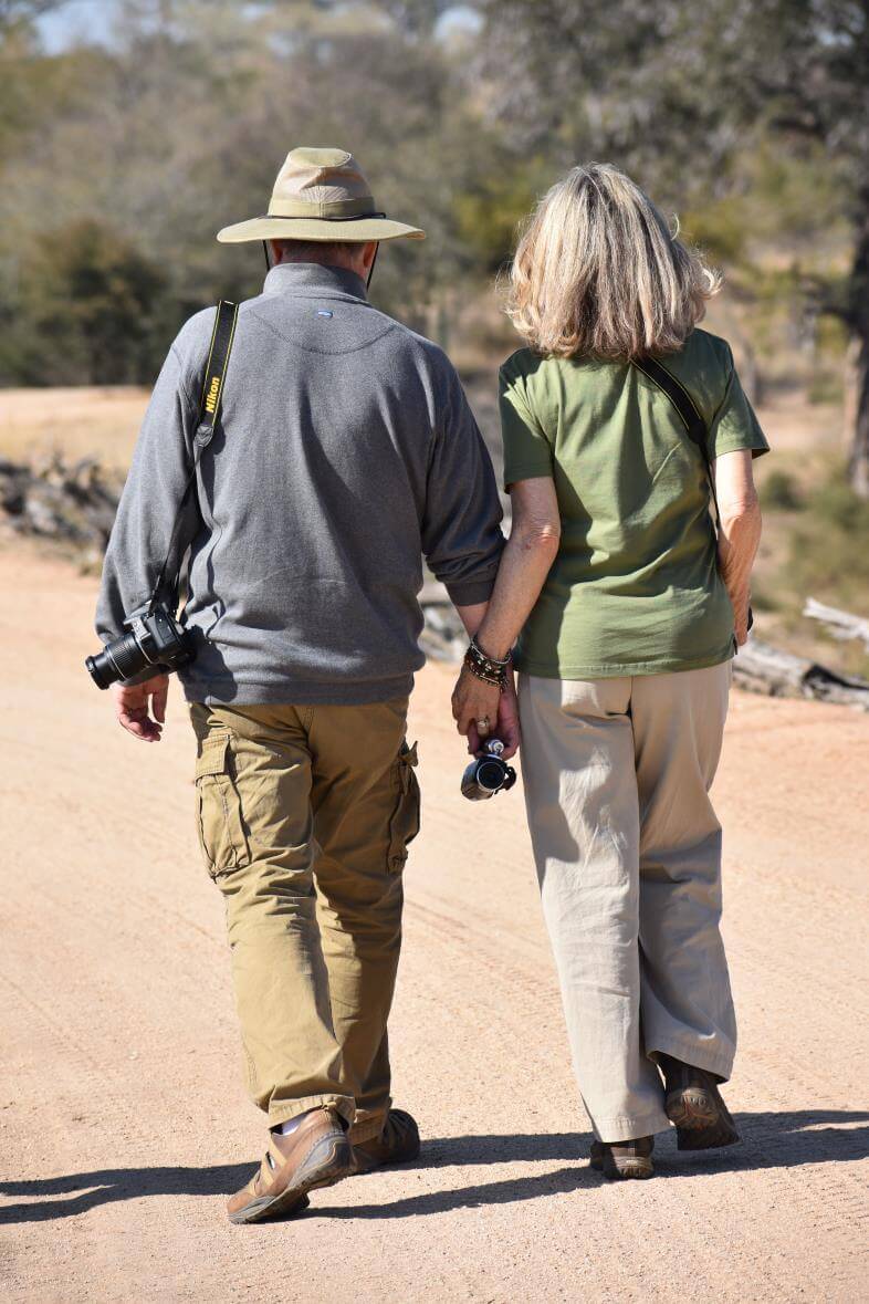 couple walking hand in hand